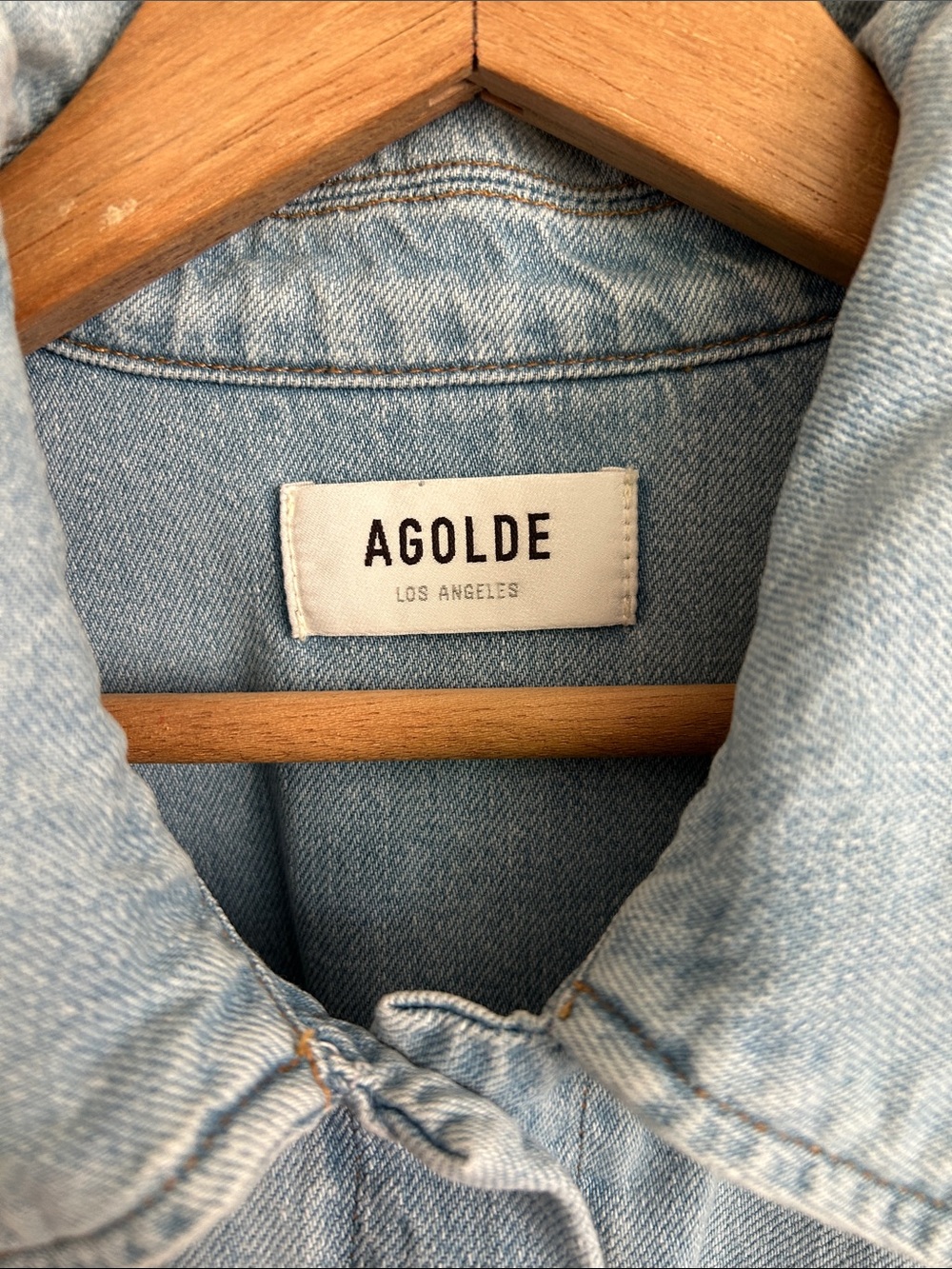 Agolde NYX Denim Shirt - Picture 2 of 6